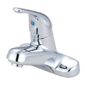 Olympia Faucets Single Handle Bathroom Faucet, NPSM, Centerset, Polished Chrome, Flow Rate (GPM): 1.2 L-6161